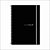 Caderno 01X1 Capa Dura SLIM Color UNIV CPPP Preto 80 Folhas - Pacote com 4 Unidades - Imagem 2