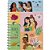 Caderno 01X1 Capa Dura Princesas 80FLS - Imagem 1