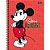 Caderno 01X1 Capa Dura Mickey 80 FLS PCT com 04 - Imagem 8