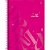 Caderno 01X1 Capa Dura Love PINK 80 Folhas Pacote com 4 - Imagem 1