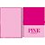 Caderno 01X1 Capa Dura Love PINK 80 Folhas Pacote com 4 - Imagem 5