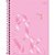 Caderno 01X1 Capa Dura Love PINK 80 Folhas Pacote com 4 - Imagem 6