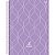 Caderno 01X1 Capa Dura Lavender 80F PCT com 04 - Imagem 1