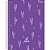 Caderno 01X1 Capa Dura Lavender 80F PCT com 04 - Imagem 6