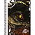 Caderno 01X1 Capa Dura Jurassic WORLD 80FLS PCT com 04 - Imagem 2