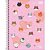 Caderno 1X1 Capa Dura HUG ME 80 Folhas Pacote com 4 - Imagem 5