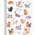 Caderno 1X1 Capa Dura HUG ME 80 Folhas Pacote com 4 - Imagem 2