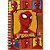 Caderno 01X1 Capa Dura Homem ARANHA 80FLS - Imagem 1