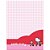Caderno 01X1 Capa Dura Hello KITTY 80FLS PCT com 04 - Imagem 9