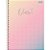Caderno Espiral 01X1 Capa Dura BLUSH 80 Folhas Pacote com 04 - Imagem 6