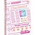 Caderno 1X1 Capa Dura Barbie Teen 80 Folhas Pacote com 4 - Imagem 4