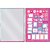 Caderno 1X1 Capa Dura Barbie Teen 80 Folhas Pacote com 4 - Imagem 6