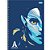 Caderno 01X1 Capa Dura AVATAR 80FLS Pacote com 04 - Imagem 3