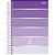 Caderneta Espiral Capa Dura Lavender 80F PCT com 10 - Imagem 3