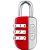 Cadeado com Segredo Life Colors 20MM Vermelho - Imagem 1