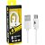Cabo USB Tipo C 3.1 1,20M Branco - Imagem 1