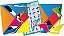 Brinquedo Pedagógico Madeira Tangram 14 Peças 65 Figurinhas - Imagem 1