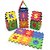Brinquedo Pedagógico EVA Mini Castelo ABC 8X8CM 8MM 26 - Imagem 1