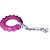 Brinquedo para PET Pneu OFF Road com Corda Rosa M - Imagem 1