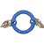 Brinquedo para PET ANEL Maciço com Corda Azul G - Imagem 1
