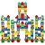 Brinquedo de Montar Castelinho 128 Peças com 55 Adesivos - Imagem 1