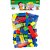 Brinquedo para Montar Blocos 96 Peças - KIT Super Colorido - Imagem 1