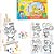 Brinquedo para Colorir Galinha Pintadinha KIT Pintura - Imagem 1