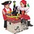 Brinquedo Educativo Barco Aventura Pirata 43CM - Imagem 4