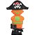 Brinquedo Educativo Barco Aventura Pirata 43CM - Imagem 7