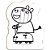 Brinquedo Diverso Peppa PIG KIT Pintura - Imagem 5