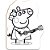 Brinquedo Diverso Peppa PIG KIT Pintura - Imagem 6