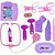 Brincando de Profissões Maleta KIT Médico Rosa 11 PCS - Imagem 4