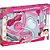 Brincando de Profissões KIT Médica 9 Peças Rosa - Imagem 1