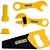 Brincando de Profissões KIT Ferramenta com 6 Peças - Imagem 4