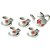 Brincando de Casinha KIT CHÁ Porcelana 9 Peças - Imagem 3