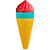 Brincando de Casinha Geladeira Gela Sorvetinho 49CM - Imagem 5