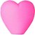 Borracha Ponteira Love Rosa e Azul Pote 24 - Imagem 4