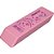 Borracha Decorada ROSA/BRANCA Pote com 30 Unidades - Imagem 3