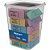 Borracha Colorida Clean Color Pote com 40 Unidades - Imagem 2