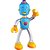 Boneco e Personagem Mundo Bita Robô TUM TUM 19CM - Imagem 2