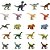 Boneco e Personagem JW Minis Multipack com 20 Dinos - Imagem 2