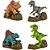 Boneco e Personagem JW Mini Figura 5CM (S) - Imagem 1