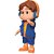 Boneco JP 32CM com 14 Frases - Imagem 1