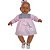 Boneca Meu Bebê Negra 60CM com Cheirinho, Roupas Finas e Acessórios - Imagem 4