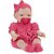 Boneca Bebezinho Real 1º Cuidado Rosa - Imagem 1