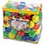 Bolinha para Piscina e Toca 100 Unidades - Cores AZUL, Amarelo, Verde e Vermelho - Imagem 1