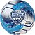 Bola de Futebol PRO BALL Mini PVCOM PU Azul - Imagem 2