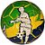 Bola de Futebol Brasil Mini PRO BALL VD/AM/AZ - Imagem 3