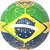 Bola de Futebol de Campo Brasil PVC/PU Nº 5 VERDE/AMARELO/AZUL - Imagem 1
