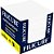 Bloco para Recado Filicube 86X86X80 85G 700 Folhas Branco - Imagem 1